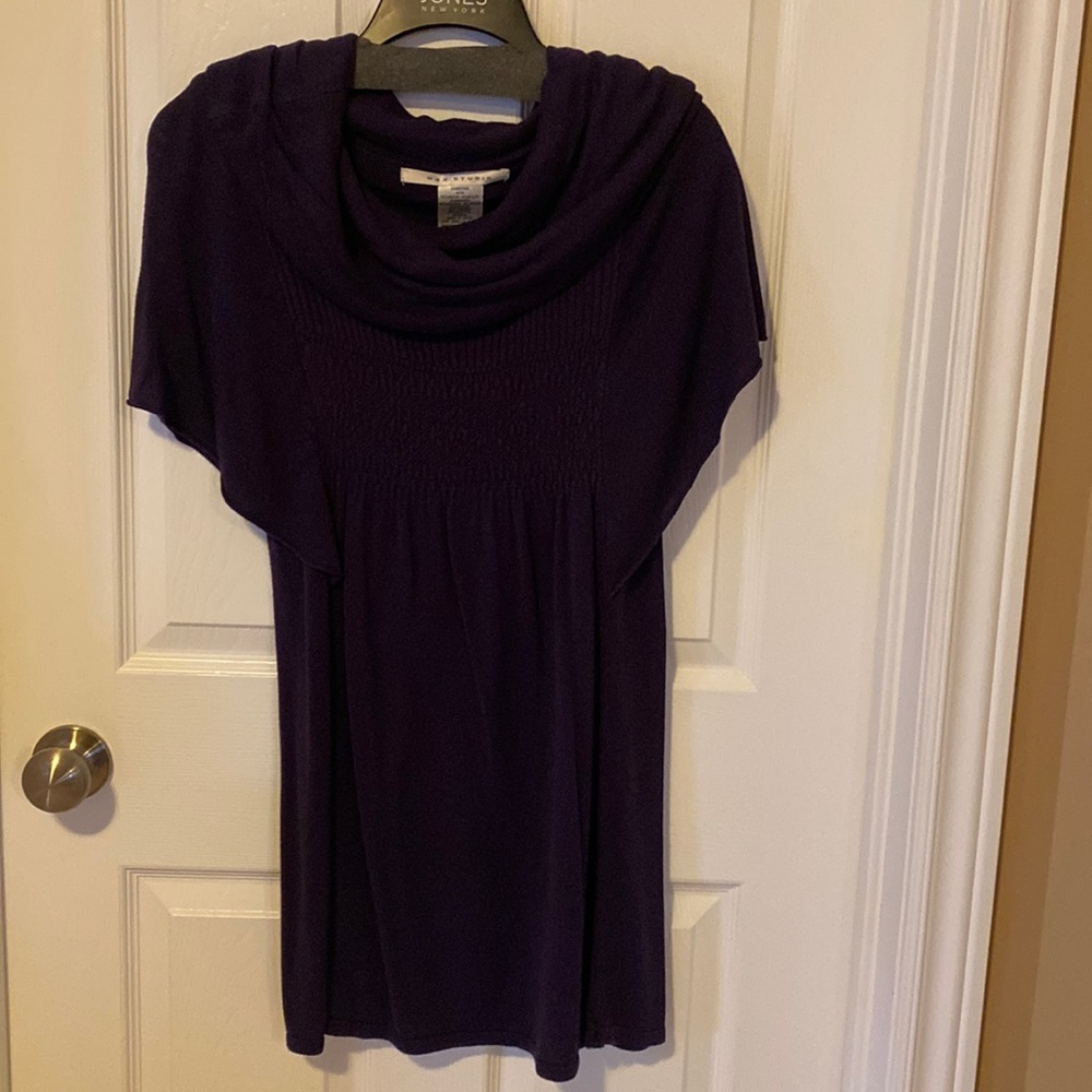 Max Studio long knit top